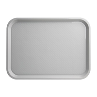 Olympia Kristallon PP Rectangular Tray Grey 350x450mm