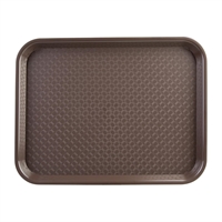Olympia Kristallon PP Rectangular Tray Brown 350x450mm