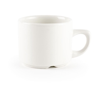Churchill Whiteware Stackable Maple Espresso Cups 114ml (24 Pack)