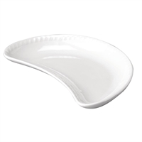 Churchill Buckingham White Crescent Salad Plates 210mm (12 Pack)