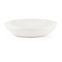 Churchill Plain Whiteware Butter Dishes (24 Pack)