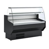 Polar G-Series Curved Glass Serve Over Counter Fridge