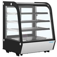 Polar G-Series Rounded Glass Countertop Display Fridge