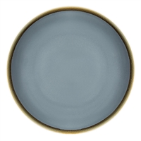 Assiettes plates rondes Kiln Olympia océan 230mm (lot de 6)