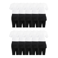 Whites Money Pocket Black (10 Pack)
