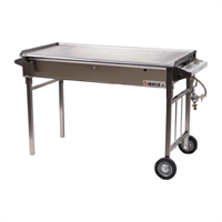 Heatlie Deluxe Mobile Barbecue with 10mm Mild Steel Plate 1150mm