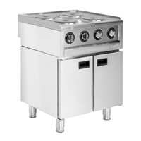Buffalo 600 Series Freestanding 4 Plate Electric Hob 7kW