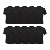 Nisbets Essentials T-Shirts Black (10 Pack)