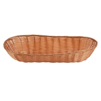 Olympia Poly Wicker Large Baguette Baskets (6 Pack)