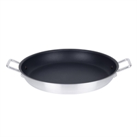 Vogue Aluminium Non-Stick Teflon Paella Pan 45cm