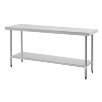 Vogue roestvrijstalen werktafel 1800mm