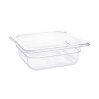 Vogue Clear Polycarbonate 1/6 Gastronorm Pan