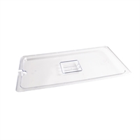 Vogue Clear Polycarbonate 1/1 Gastronorm Lid Notched