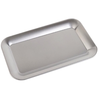 APS Stainless Steel Rectangular Tray 130x215mm