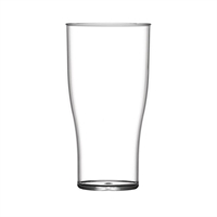 BBP Polycarbonate Nucleated Half Pint Glasses CE Marked (48 Pack)