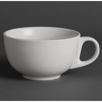 Tasses à cappuccino Olympia Whiteware 425ml (lot de 12)