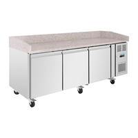 Polar U-Series Bakery Counter Fridge with Granite Top 634Ltr