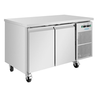 Polar U-Series Double Door Counter Fridge/Freezer 124Ltr