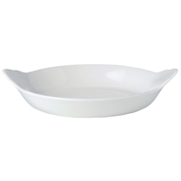 Steelite Simplicity Cookware Round Eared Dishes 215mm (12 Pack)
