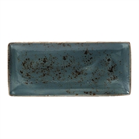 Steelite Craft Blue Rectangular Platters 370x 265mm (6 Pack)