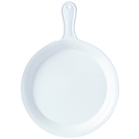 Steelite Simplicity Cookware White Presentation Pans 255mm (6 Pack)