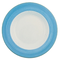 Steelite Rio Blue Slimline Plates 230mm (24 Pack)