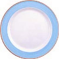 Steelite Rio Blue Service Plates 300mm (12 Pack)