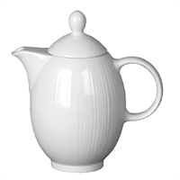 Steelite Spyro Coffee Pots with Medium Lids 600ml (6 Pack)