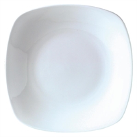 Steelite Quadro White Square Plates 230mm (24 Pack)