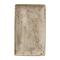 Steelite Craft Porcini Rectangular Plates 168 x 270mm (6 Pack)