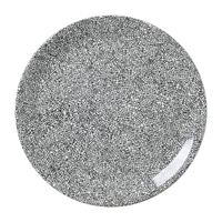 Steelite Ink Crackle Black Coupe Plates 300mm (12 Pack)
