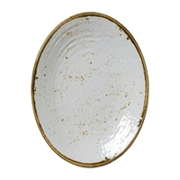 Steelite Craft Melamine Oval Plates White 260mm (6 Pack)