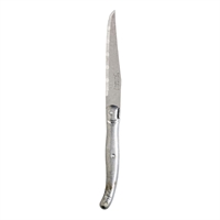 Laguiole Serrated Steak Knives Vintage Stainless Steel Handle (6 Pack)