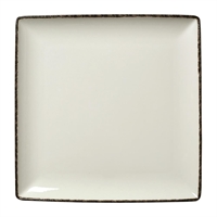 Steelite Charcoal Dapple Square One Plates 270mm (6 Pack)