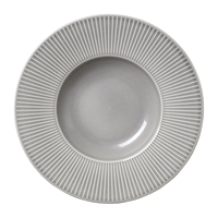Steelite Willow Mist Gourmet Deep Rimmed Bowls Grey 285mm (6 Pack)
