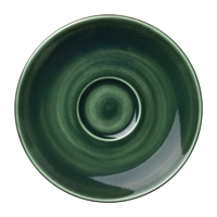 Steelite Vesuvius Burnt Emerald Saucers 152mm (12 Pack)