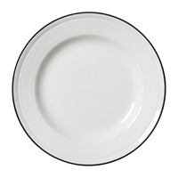 Steelite Bead Black Band Plates 203mm (12 Pack)