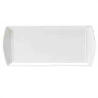 William Edwards Spiro Rectangular Trays White 340x150mm (12 Pack)