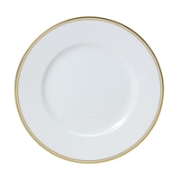 William Edwards Burnished Gold Plates 220mm (12 Pack)