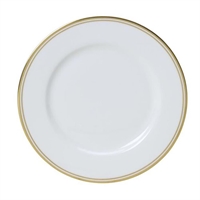 William Edwards Burnished Gold Plates 168mm (12 Pack)