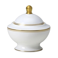 William Edwards Burnished Gold Classic Covered Sugar Bowls 250ml (12 Pack)