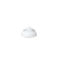 William Edwards Frost Sugar Dish Covers White 50mm (6 Pack)