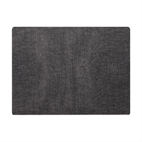 Steelite Modern Twist Silicone Placemat Black Grey 305x400mm (12 Pack)