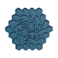 Steelite Modern Twist Trivet Midnight Hive 178mm (6 Pack)