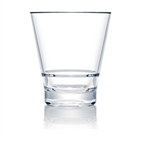 Steelite Capella Stack Clear Short Double Rocks 414ml (12 Pack)(Direct Pack)