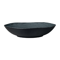 Steelite Pompeii Slate Large Shallow Round Bowls 359x 67mm (4 Pack)