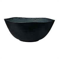 Steelite Pompeii Slate Large Round Bowls 413x 175mm (2 Pack)