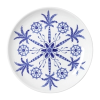 William Edwards Sultan's Garden Blue Butter Dishes Coupe 110mm (24 Pack)