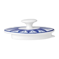 William Edwards Sultan's Garden Blue 2 Cups Oval Teapot Lid Only (6 Pack)