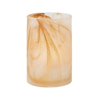 Hollowick Wysp Caramel Glasses Cylinder 73mm x 114mm (6 Pack)